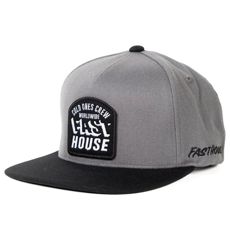 כובע פסטהאוס אפור שחור – Fasthouse Cold Ones 110 Hat Gray Black