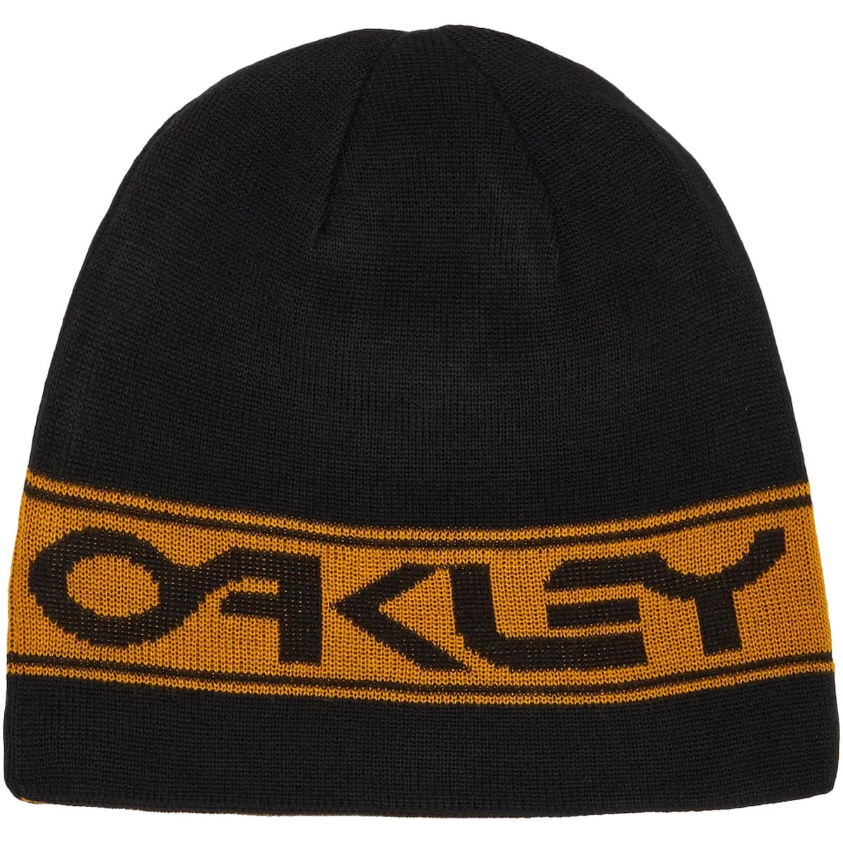 כובע גרב אוקלי שחור/צהוב – OAKLEY TNP Reversible Beanie