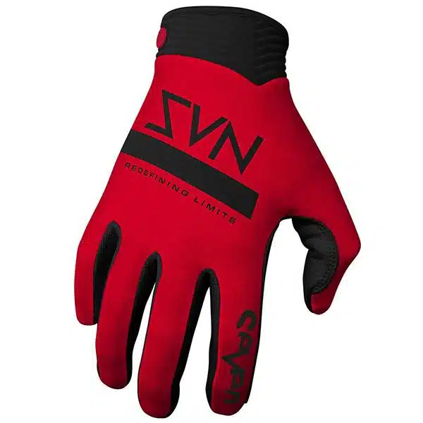 כפפות סבן זירו אדום Seven Zero Contour Red