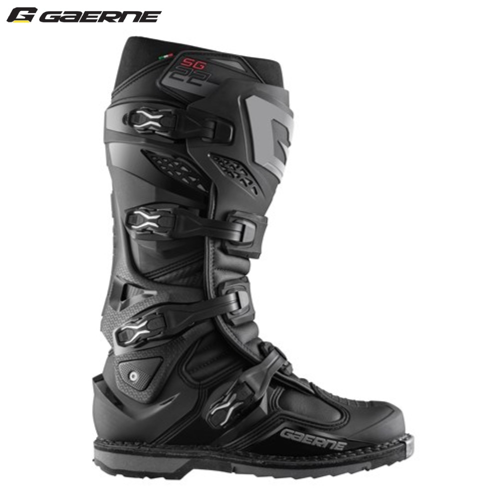 מגף רכיבה לאופנוע גארנה אס גי 22 שחור Gaerne SG22