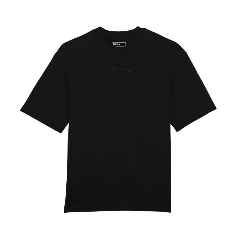 חולצת טי גברים שחור – Fox Wordmark Oversized SS Tee