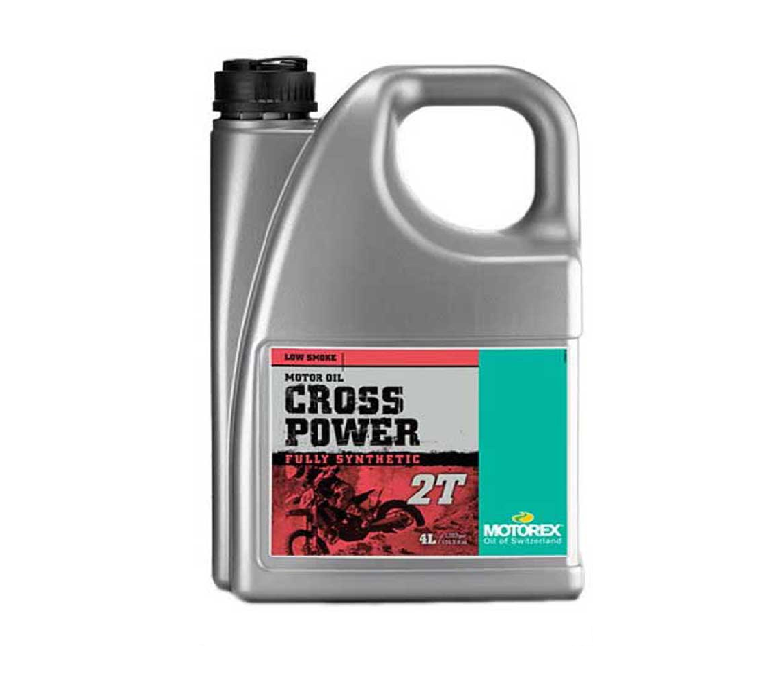 שמן סינטטי מלא POWER CROSS 2T ארבעה ליטרים MOTOREX