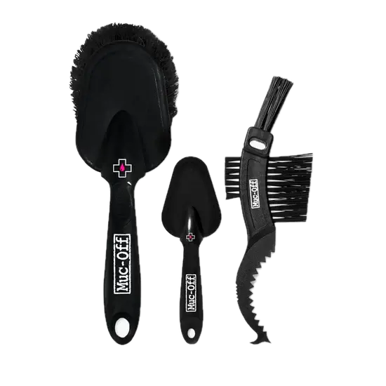 סט 3 מברשות ניקוי – MUC-OFF 3X BRUSH SET