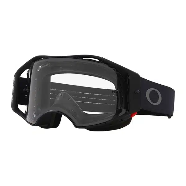 משקף אבק לאופנים Oakley Airbrake MTB Black Gunmetal W/Clear