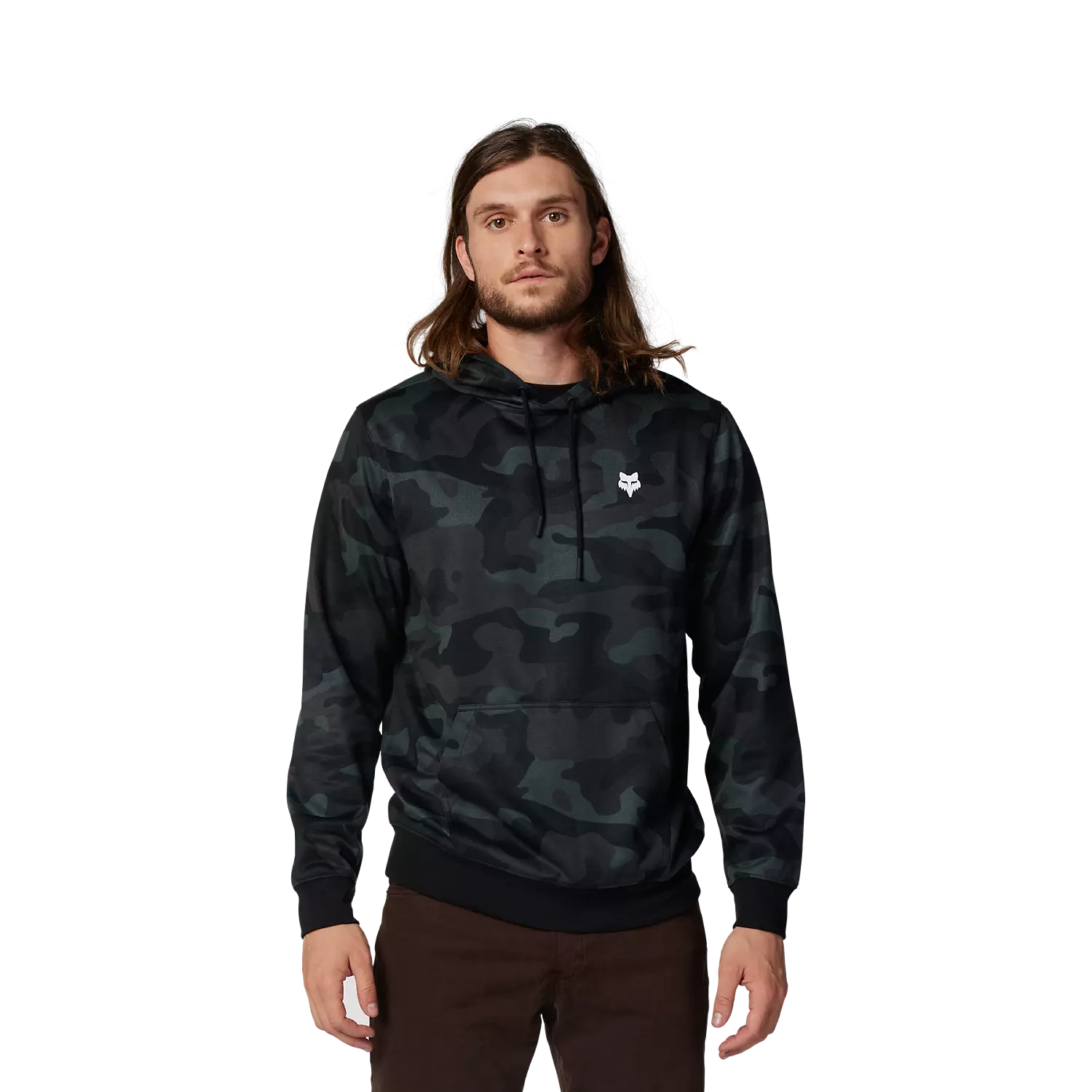 קפוצ'ון פוקס צבאי – FOX RACING FOX HEAD CAMO