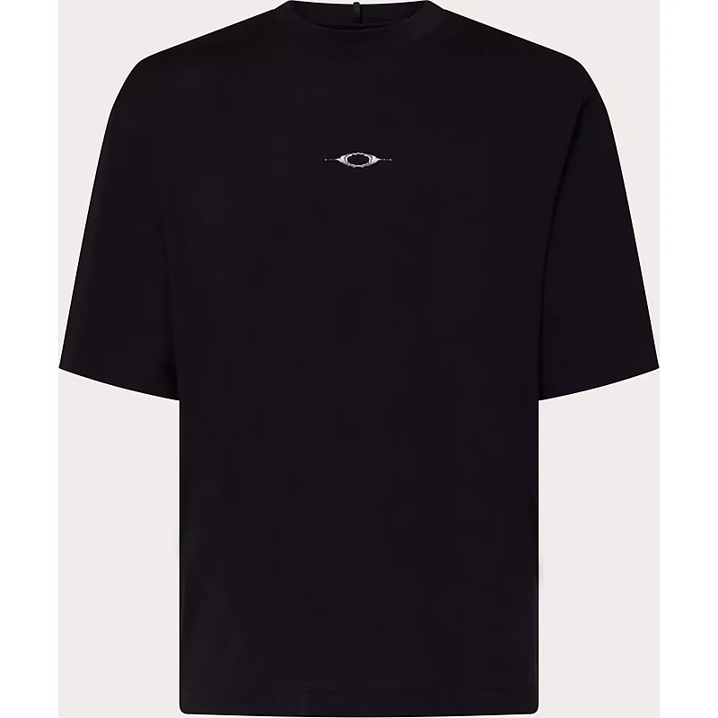 חולצה קצרה אוקלי שחור – Oakley Stacked Metal