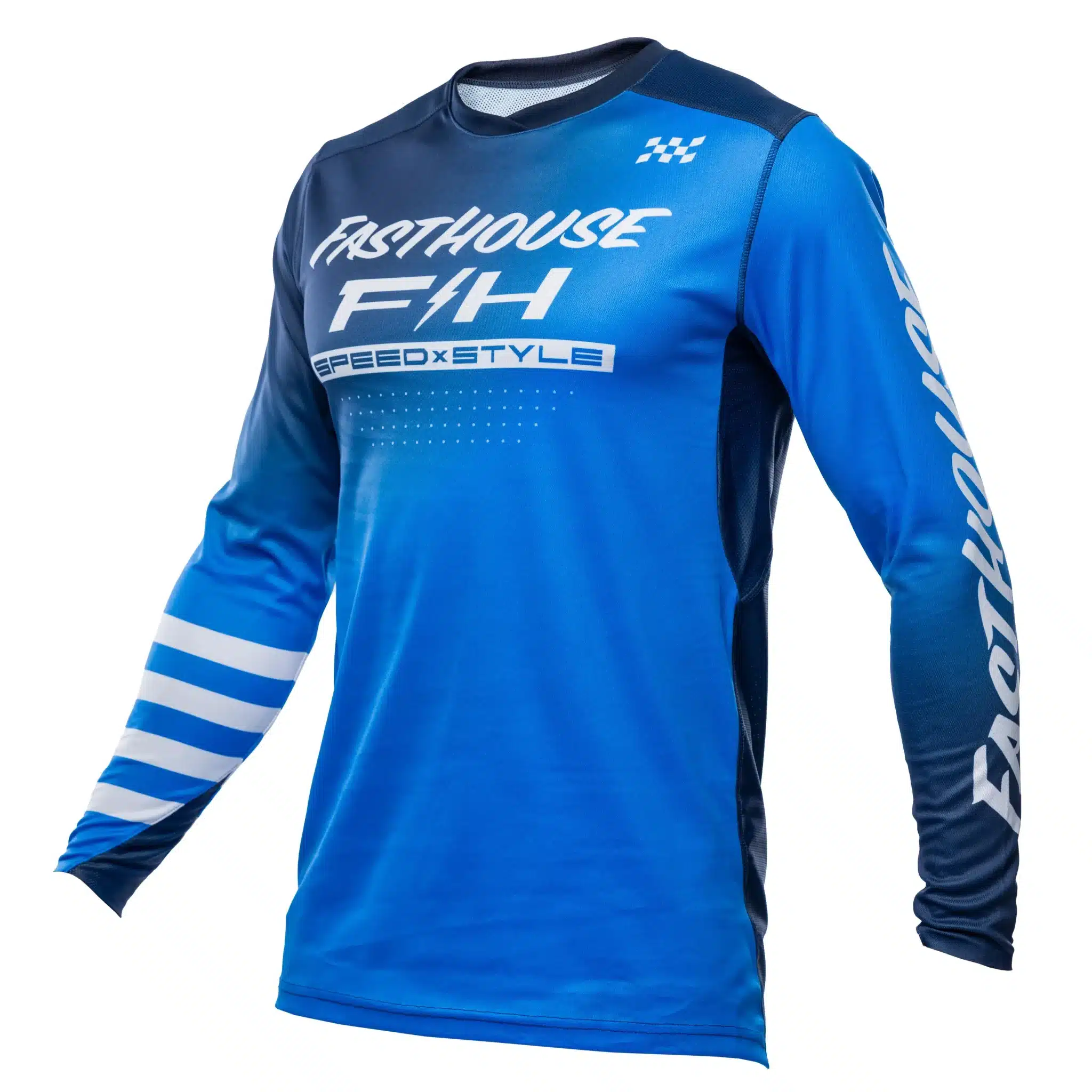חולצת רכיבה פסטהאוס כחול – FASTHOUSE ELROD ETHER LS JERSEY