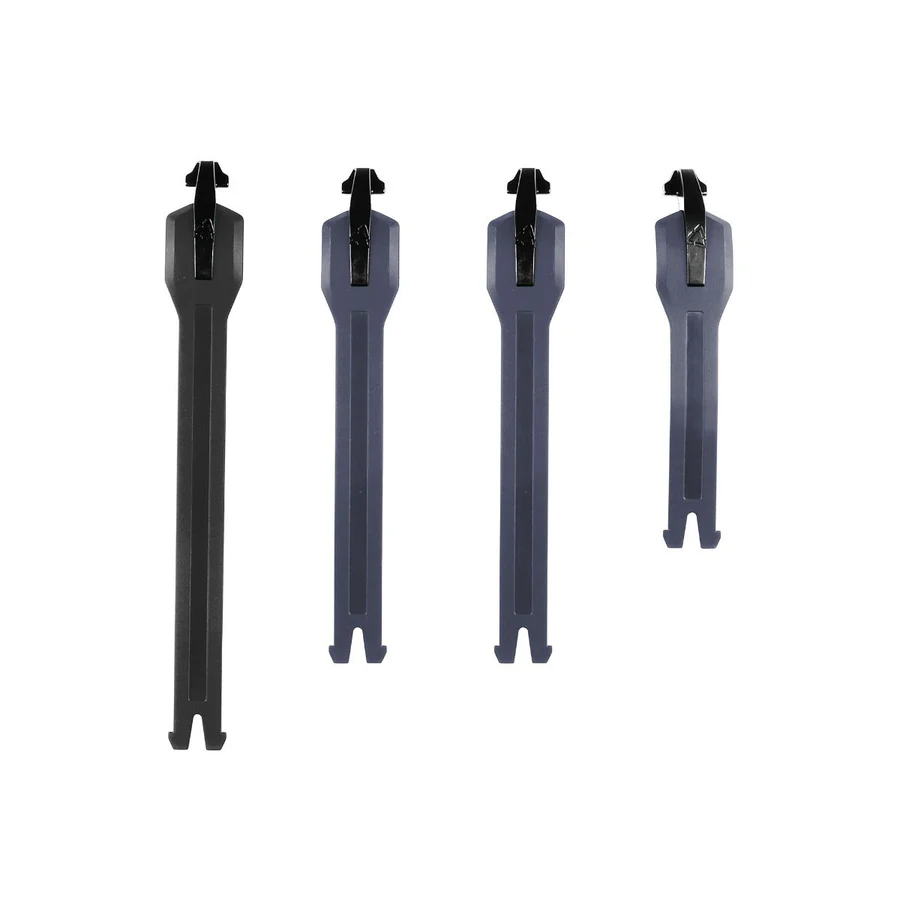 זוג אבזמים למגף ליט שחור – Leatt 4.5 Boots Strap Kit