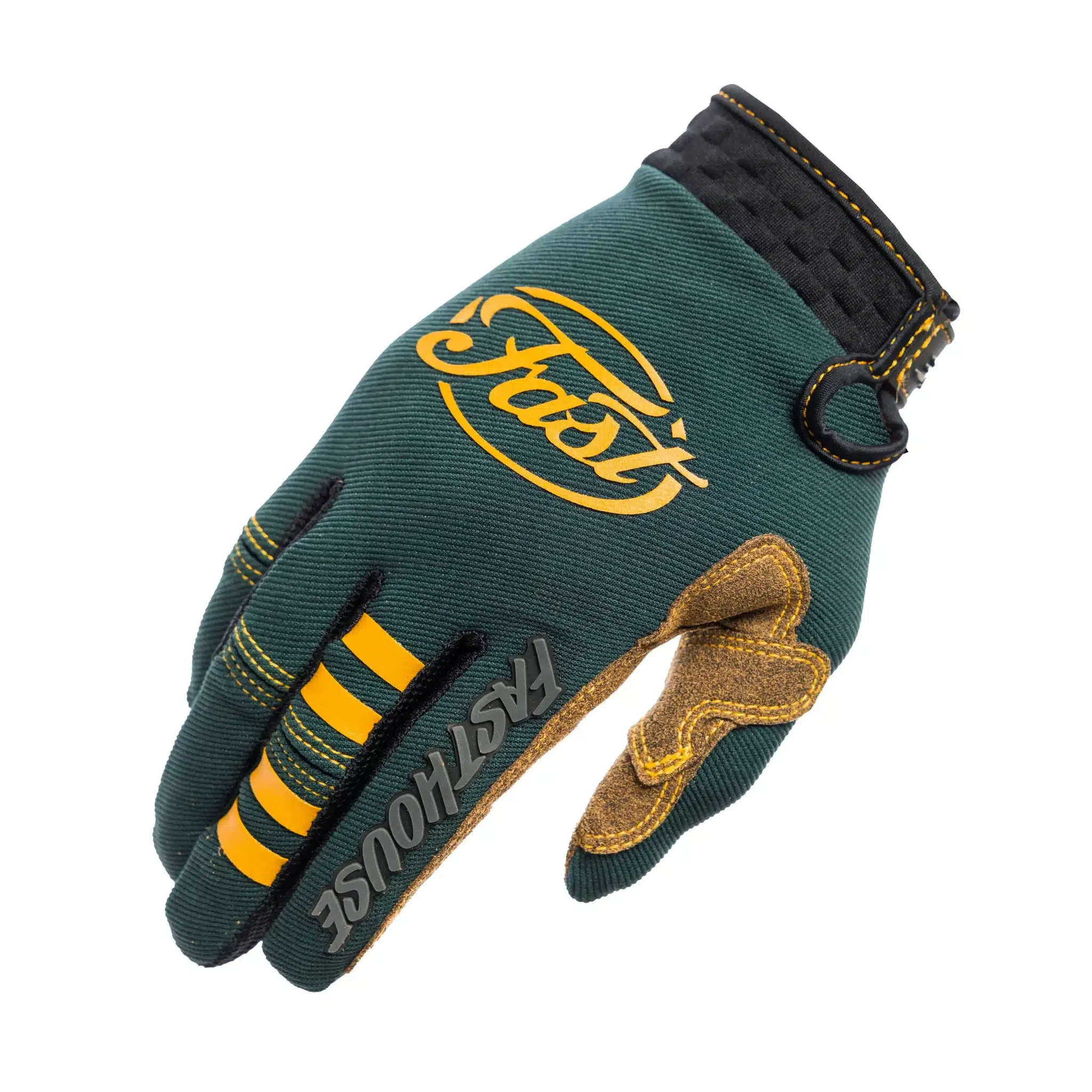 כפפות רכיבה פסטהאוס ירוק/חום – FASTHOUSE SPEED STYLE RAMONE GLOVE