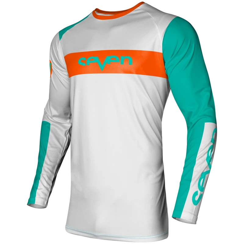 חולצת רכיבה סבן ירוק – SEVEN Vox Fracture Jersey