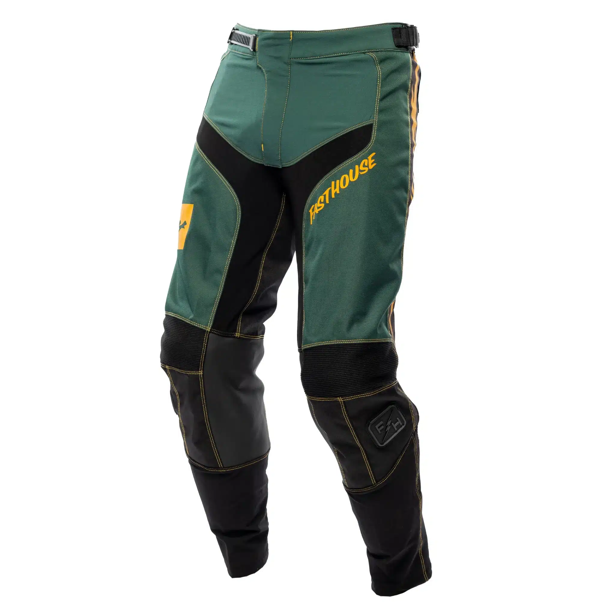 מכנס רכיבה פסטהאוס ירוק/שחור – FASTHOUSE GRINDHOUSE RAMONE PANT