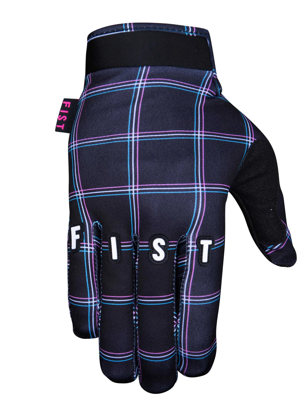 כפפות רכיבה פיסט שחור/סגול FISTHANDWEAR GRID GLOVE