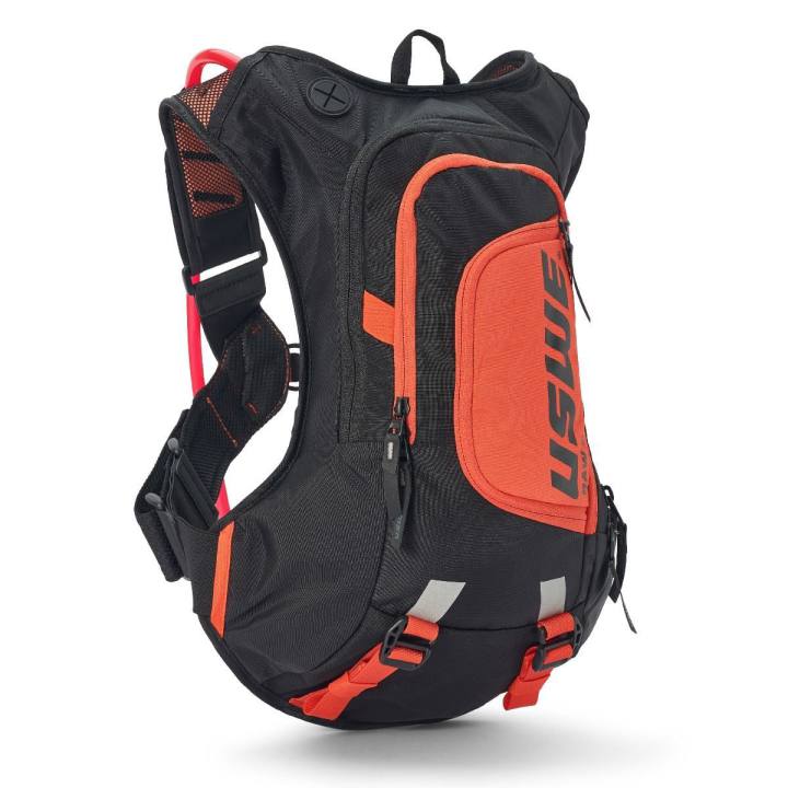 תיק שלוקר שחור/כתום – USWE MOTO HYDRO 8L